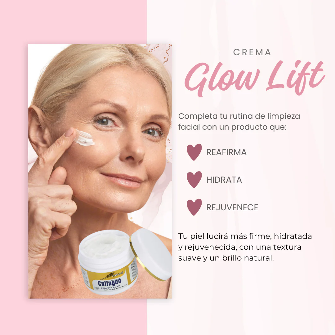2X1 GLOWLIFT™ Crema Facial de Colágeno