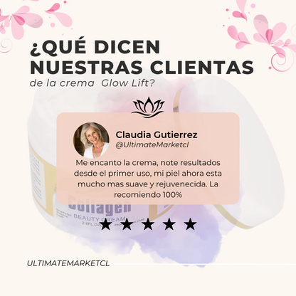 2X1 GLOWLIFT™ Crema Facial de Colágeno